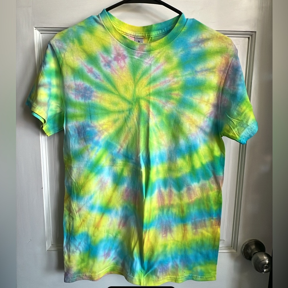 Hand-Dyed Tie-Dye T-Shirt